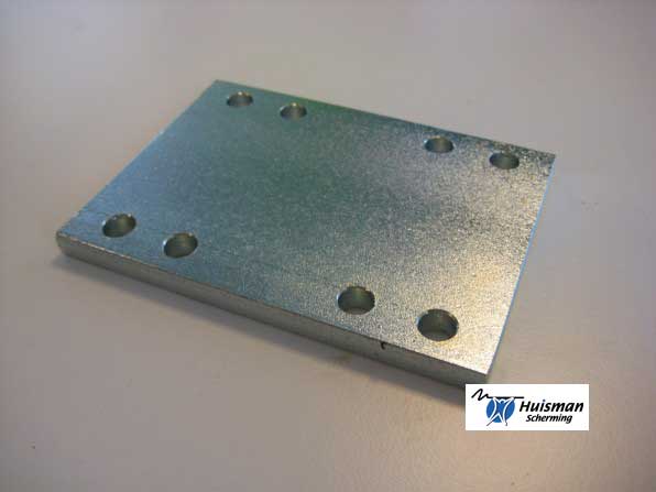 Knevelplaat 8-gaten (art. 393025)