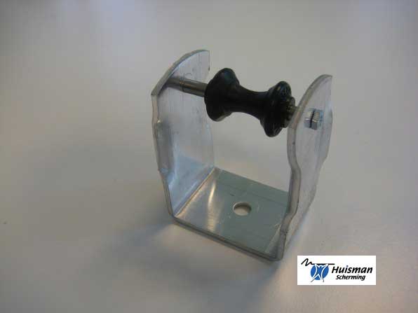 Diabolobeugel aluminium incl. diabolorol, hart 63mm, kunststof rol 358/34 (art. 653110)