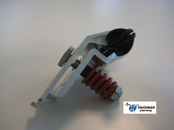 Kli-max Compact slipblok tbv profiel, rode veer (art. 672075)