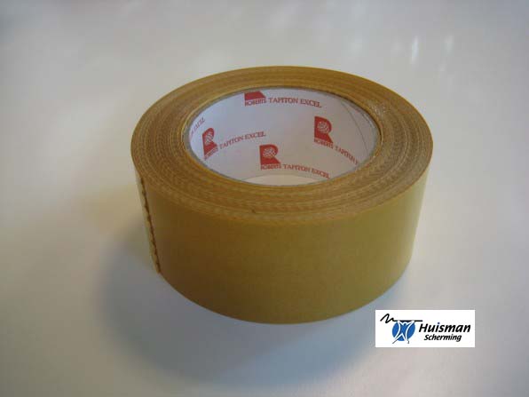 Dubbelzijdig tape 50mm breed (rol a 25 mtr) (art. 865500)